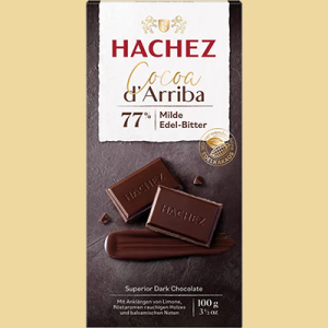 Hachez Cocoa dArriba 77%