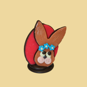 Marzipan Hase auf Ei