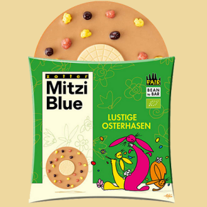 Zotter Mitzi Blue Lustige Osterhasen