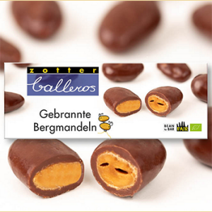 Zotter Balleros Gebrannte Bergmandeln