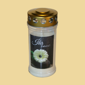 Gedenklicht Ihr fehlt!