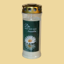 Gedenkkerze Du FEHLST HEUTE GANZ besonders 7 Tage