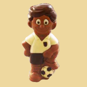 Schokolade Fu&szlig;ballspieler 