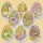 Oster Ei Dekoraufleger Frohe Ostern 4069