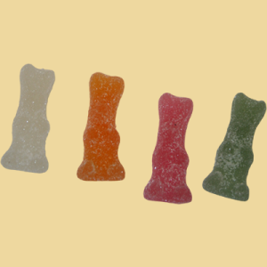 Gelee Hase gezuckert