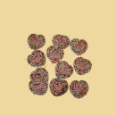 Schokolade Herzen bunt bestreut per 100g