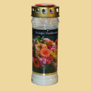 Grablicht Motivlicht 7Tage In tiefer Dankbarkeit