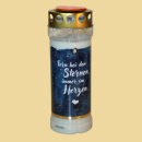 Kopie von Grablicht Motivlicht 7Tage Fern bei den Sternen...