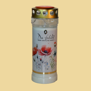 Grablicht Motivlicht 7Tage Du fehlst heute und f&uuml;r immer!