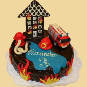 Feuerwehrtorte