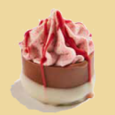 Himbeer Frozen Joghurt Cupcake per 100g