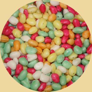 Mini Dragee Eier Zucker per 100g