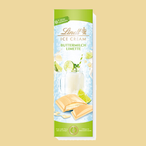 Lindt Ice Cream Buttermilch Limette Schokolade