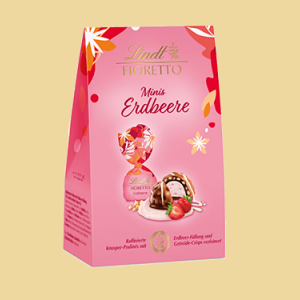 Lindt Fioretto Minis Erdbeere