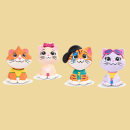 Katze Zuckerfigur 4cm