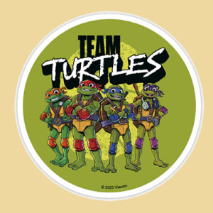Team Ninjaturtles Tortenfotoaufleger 21cm