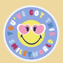 Smiley Tortenfotoaufleger 21cm