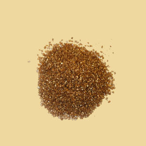 Glitzerzucker/Flimmerzucker dunkelgold