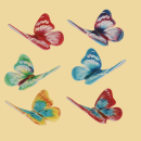 Schmetterling Zuckerfigur 6cm 6 Motive
