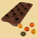 Silikon K&uuml;rbis Pralinenform 