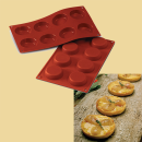 Silikon Tartelette Backform &Oslash;60 h 17 mm 8er