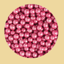 Zuckerperlen rosa metallic 5mm 100g