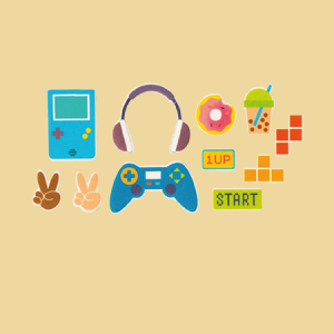 Gamer Zuckerfiguren Set 