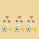 Fu&szlig;ball Zuckerdeko Set