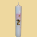 Taufstumpen Engel rosa gold