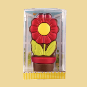 Schoko Blume im Topf