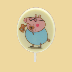 Papa Pig mit Controller Schokololli