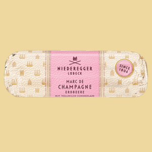 Niederegger Marc de Champagne Erdbeer Marzipanbrot 125g