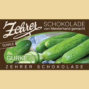 Zehrer Gurken Zartbitterschokolade