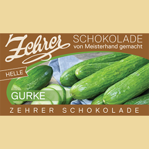 Zehrer Gurke Vollmilch Schokolade