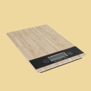Digitale Küchenwaage bis 5kg Bambus