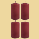 Adventstumpen altrot 60/80mm 4er