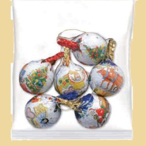 Weihnachtskugel Baumbehang 6 versch. Motive