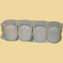 18h Grablichter weiss 4er Pack