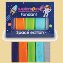 Rollfondant Multipack Pastell Space blau, orange,...