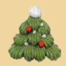 Christbaum Zuckerfigur