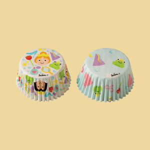Märchen Papierbackförmchen Goal 50x32mm 36er