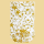 Weihnachtssackerl Goldene Sterne 16x9,5cm