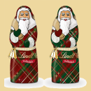 Lindt Weihnachtsmann Design Edition Karo 70g 2 versch....