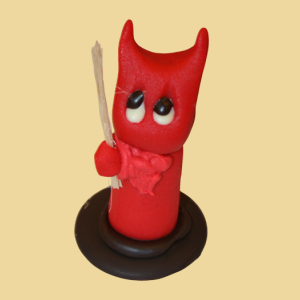 Krampus Marzipanfigur 