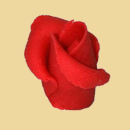 Marzipan Rose rot groß handgemacht