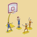 Basket Ball Set Kunststoff
