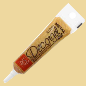 Decorgel Metallic Zuckerschrift gold