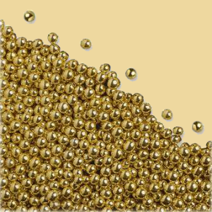 Goldperlen 4mm