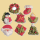 Zucker Weihnachtsfigur 35 x 30 x 12 mm 3391