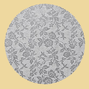 Tortenplatte Kuchenplatte silber 20cm 12mm extra